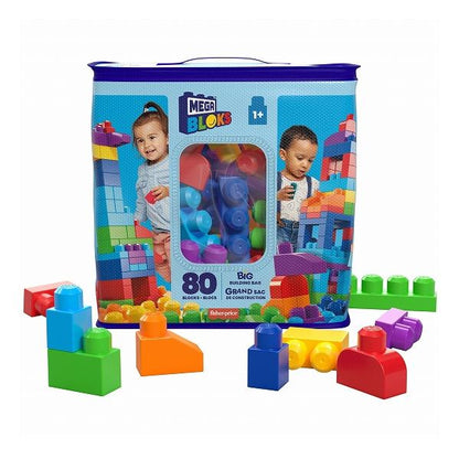 マテル DCH63 1才からのメガブロック たっぷり80個ブロックパック おもちゃ(代引不可)