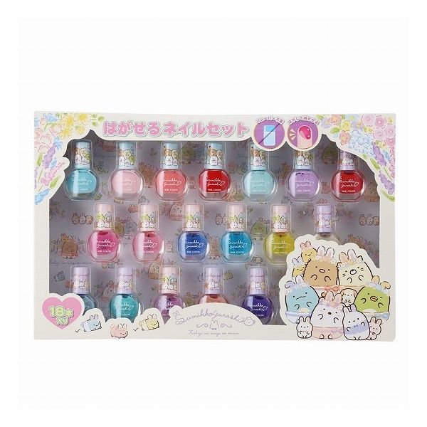 レイス すみっコぐらし はがせるネイル18本セット おもちゃ(代引不可)