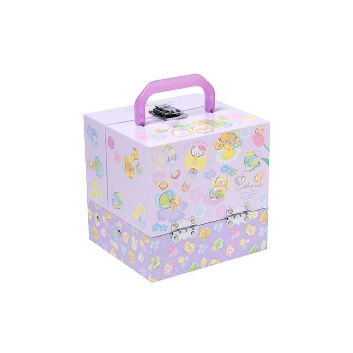 レイス すみっコぐらし ミニバニティメイクボックス パープル(代引不可)