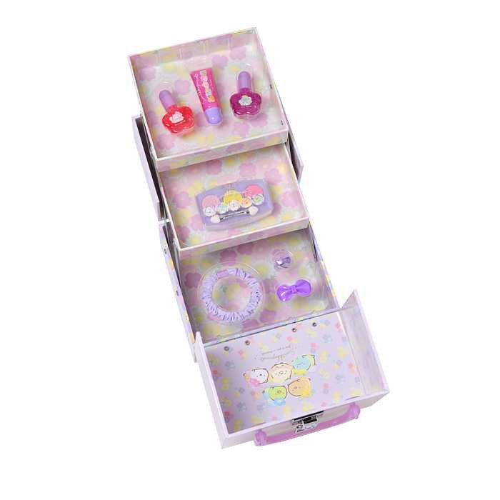 レイス すみっコぐらし ミニバニティメイクボックス パープル(代引不可)