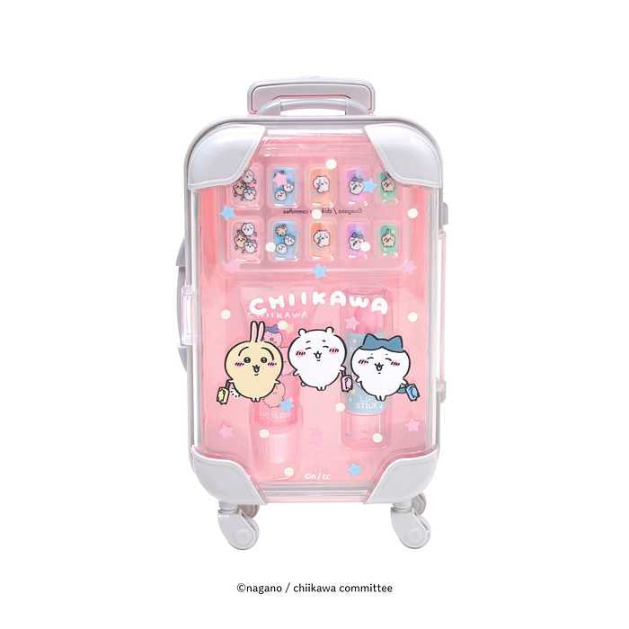 レイス ちいかわ ミニキャリーケースメイクセット ピンク(代引不可)