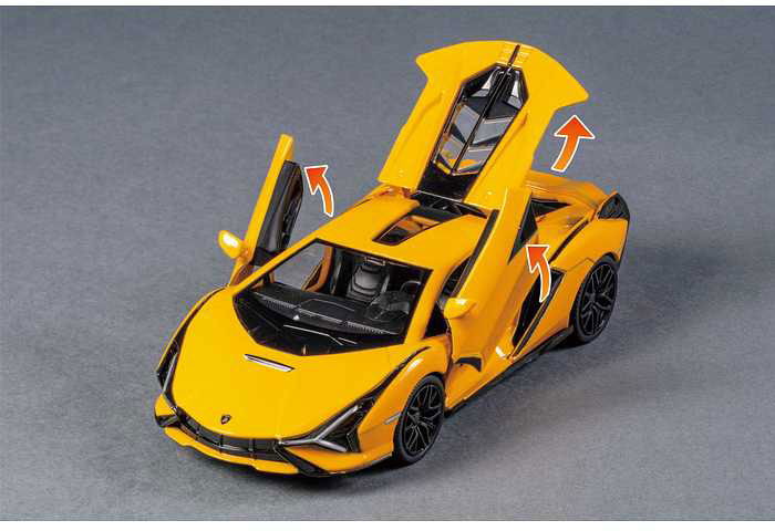 ジョーゼン JDC6043-YL キャストワールド ライト&サウンドシリーズ ランボルギーニシアン(代引不可)