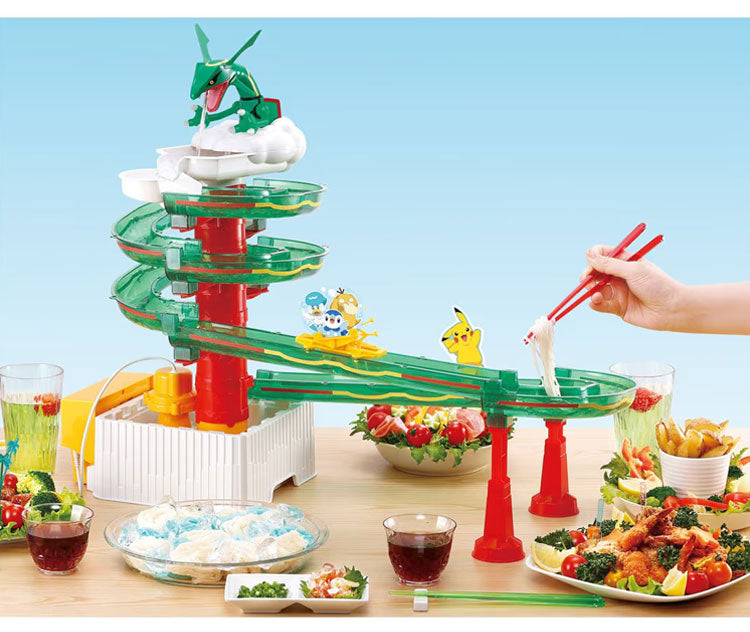 流しそうめん ポケットモンスター そうめんスライダー 電池式 キャラクター ポケモン 家庭用 簡単 子供 大人 夏 夏休み 家族(代引不可)