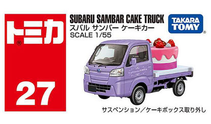 タカラトミー No.27 スバル サンバー ケーキカー 箱(代引不可)