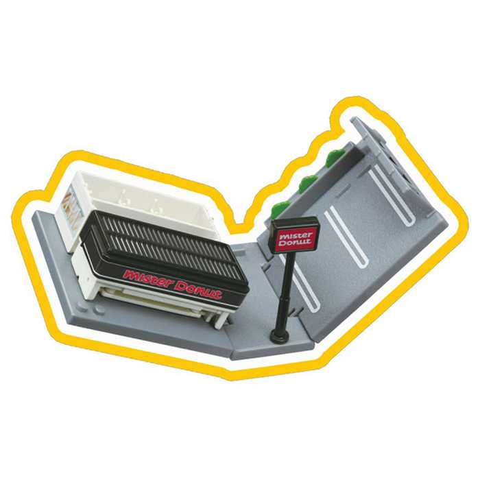 トミカワールド トミカタウン ミスタードーナツ おもちゃ こども 子供 男の子 ミニカー 車 くるま 3歳 お店 コンパクト プレゼント ギフト 贈り物 遊び タカラトミー TAKARA TOMMY(代引不可)