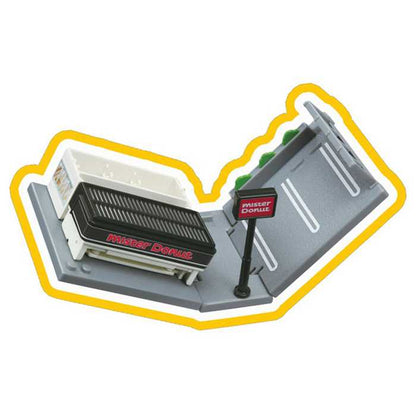 トミカワールド トミカタウン ミスタードーナツ おもちゃ こども 子供 男の子 ミニカー 車 くるま 3歳 お店 コンパクト プレゼント ギフト 贈り物 遊び タカラトミー TAKARA TOMMY(代引不可)