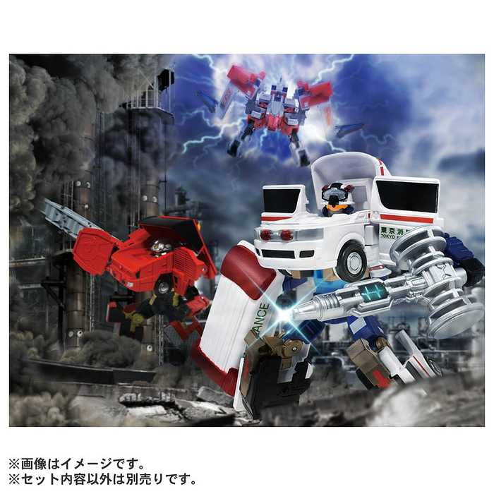 タカラトミー トミカ ジョブレイバー JB03 メディブレイバーカスタム トヨタ ハイメディック救急車(代引不可)