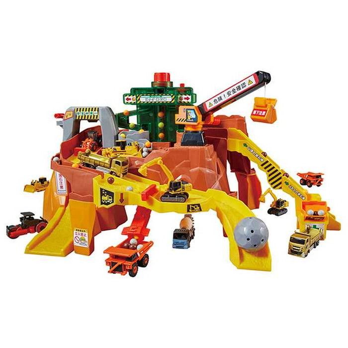 タカラトミー 岩がゴロゴロ!ビッグ工事現場(代引不可)