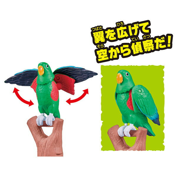 タカラトミー 冒険大陸 アニアキングダム エディ(オオハナインコ) おもちゃ(代引不可)