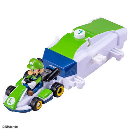 タカラトミー ドリフトトミカ マリオカート ドリフトスターターセット ルイージ&スタンダードカート(代引不可)