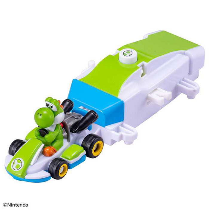 タカラトミー ドリフトトミカ マリオカート ドリフトスターターセット ヨッシー&スタンダードカート(代引不可)
