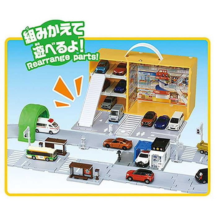 タカラトミー かんたんおかたづけ!ショッピングモール(どうろ付き)(代引不可)