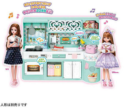 タカラトミー LF-03 にぎやかサウンド リカちゃんキッチン(代引不可)