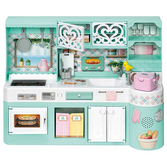 タカラトミー LF-03 にぎやかサウンド リカちゃんキッチン(代引不可)