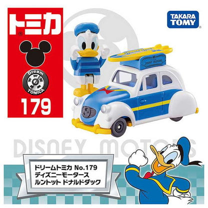 タカラトミー ドリームトミカ No.179 ディズニーモータース ルントット ドナルドダック(代引不可)