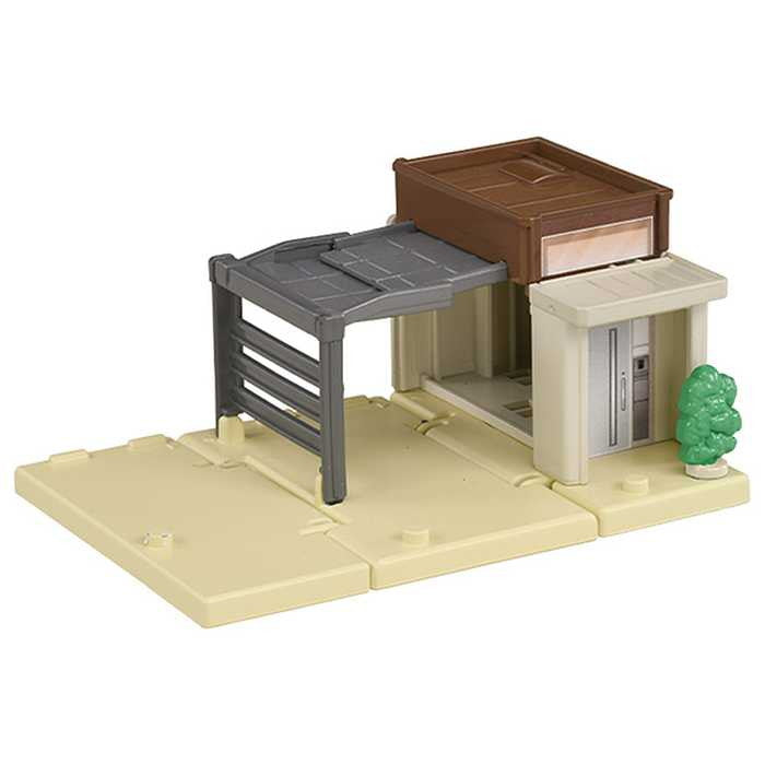 タカラトミー トミカワールドとつながるどうろセット(マイホーム付き)(代引不可)