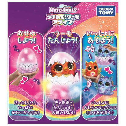 うまれて!ウーモ アライブ ドラグル タカラトミー エッグ 卵 たまご 産まれる ぬいぐるみ おもちゃ プレゼント お喋り ダンス ウーモ(代引不可)
