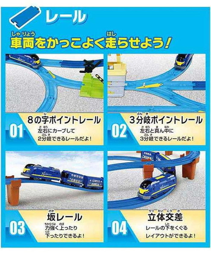 タカラトミーキミのまちをうごかそう!プラレールベストセレクションセット