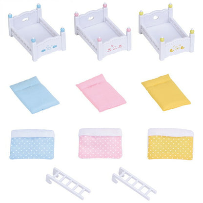 エポック社 赤ちゃん三段ベッド おもちゃ(代引不可)