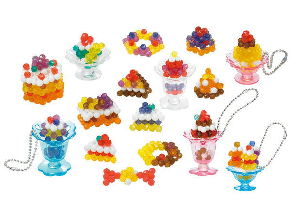 エポック社 アクアビーズアート キラキラビーズパフェセット おもちゃ(代引不可)