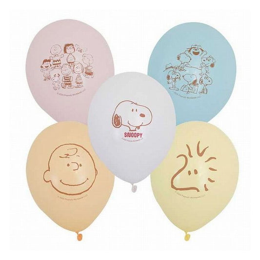宝興産 PEANUTS 5個入バルーン パステル(代引不可)