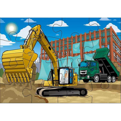 くもん出版 くもんのジグソーパズルSTEP2 かっこいいはたらくくるま(代引不可)