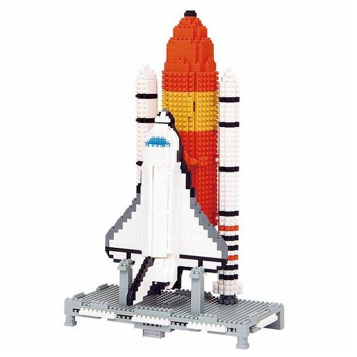 スペースセンター ナノブロック カワダ 玩具 おもちゃ 男の子 女の子 キッズ 子供 子ども ブロック プレセント ギフト コレクション ホビー インテリア 遊び 屋内 飾り 6才 7歳(代引不可)