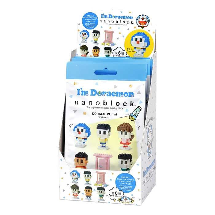 ナノブロック I'm Doraemon ドラえもん ミニ(BOX)全種類 コンプリートエディション 6種類 すべて内包(代引不可)