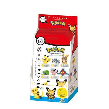 ナノブロック ミニナノ ポケットモンスター でんきタイプ(BOX)全種類 コンプリートエディション(代引不可)