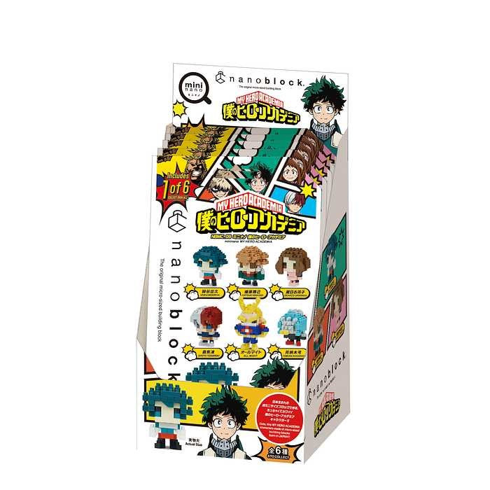 ナノブロック ミニナノ 僕のヒーローアカデミア(BOX)全種類 コンプリートエディション(代引不可)