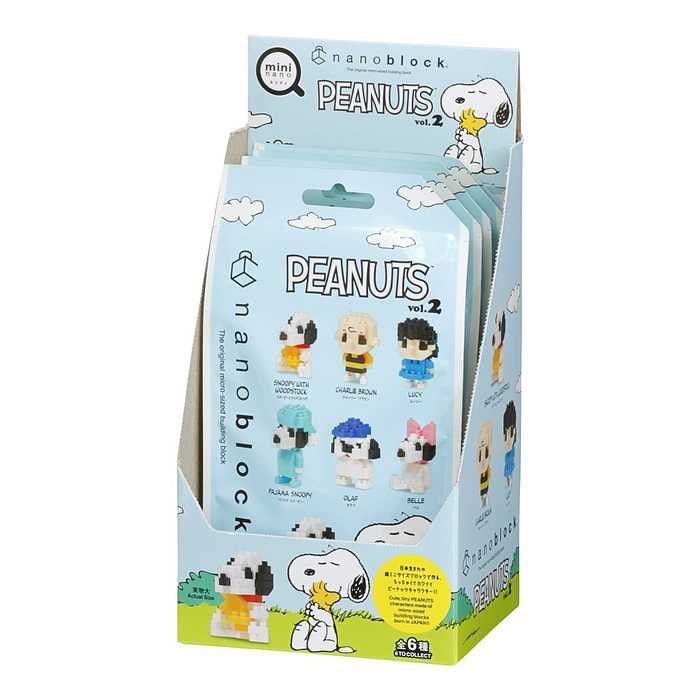 ナノブロック ミニナノ ピーナッツ vol.2(BOX)全種類 コンプリートエディション(代引不可)