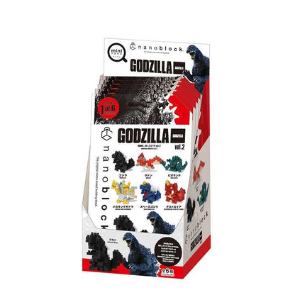 ナノブロック ミニナノ ゴジラ vol.2(BOX)全種類 コンプリートエディション(代引不可)