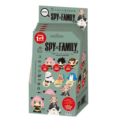 ナノブロック ミニナノ SPY×FAMILY vol.2(BOX)全種類 コンプリートエディション(代引不可)