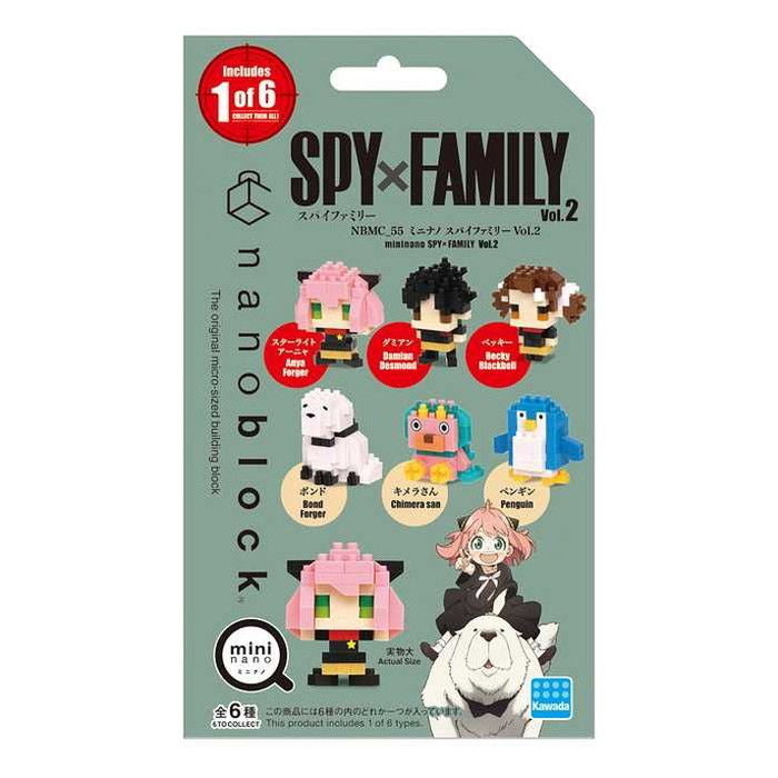 カワダ ナノブロック ミニナノ SPY×FAMILY vol.2(単品)(代引不可)