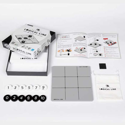 ロジカルライン ファミリーゲーム 三目並べ 子ども 大人 数字 ホビー おもちゃ 玩具 ゲームボード 男の子 女の子 おうち時間 プレゼント ギフト 遊び ゲーム パーティーゲーム(代引不可)