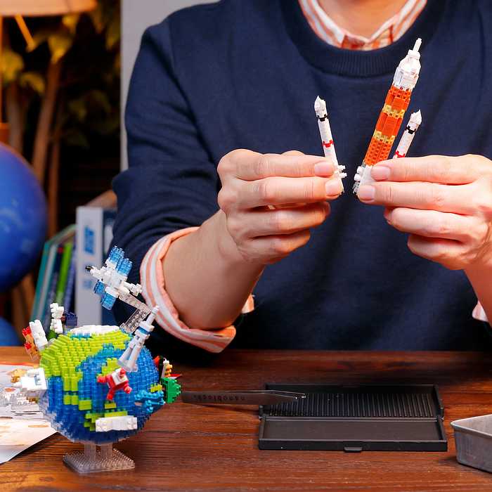 ナノブロック ロケット発射台 おもちゃ 玩具 キッズ 男の子 女の子 女子 男子 誕生日プレゼント ギフト クリスマス 室内 遊び プレゼント ホビー インテリア コレクション 宇宙 星 空(代引不可)