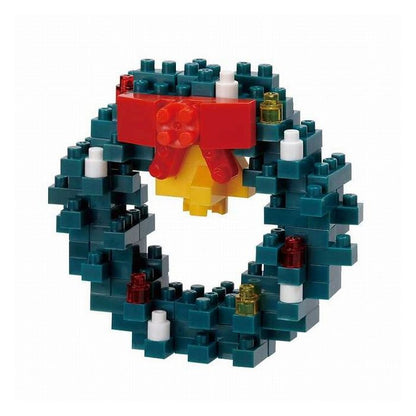 カワダ ナノブロック クリスマスリース(代引不可)