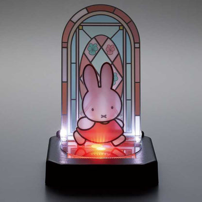 ミッフィー ステンドグラス 組み立て簡単 キャラクター 贈り物 ギフト プレセント カワダ クミテラ LED ライト 玄関 子ども 子供 キッズ 玄関 リビング 寝室 ダイニング モダン 光(代引不可)