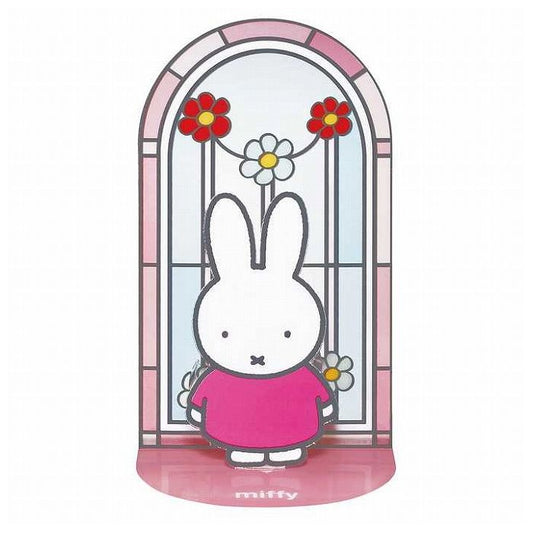 ミッフィー ステンドグラス 組み立て簡単 キャラクター 贈り物 ギフト プレセント カワダ クミテラ LED ライト 玄関 子ども 子供 キッズ 玄関 リビング 寝室 ダイニング モダン 光(代引不可)