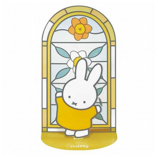 ミッフィー ステンドグラス 組み立て簡単 キャラクター 贈り物 ギフト プレセント カワダ クミテラ LED ライト 玄関 子ども 子供 キッズ 玄関 リビング 寝室 ダイニング モダン 光(代引不可)