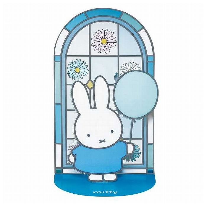 ミッフィー ステンドグラス 組み立て簡単 キャラクター 贈り物 ギフト プレセント カワダ クミテラ LED ライト 玄関 子ども 子供 キッズ 玄関 リビング 寝室 ダイニング モダン 光(代引不可)