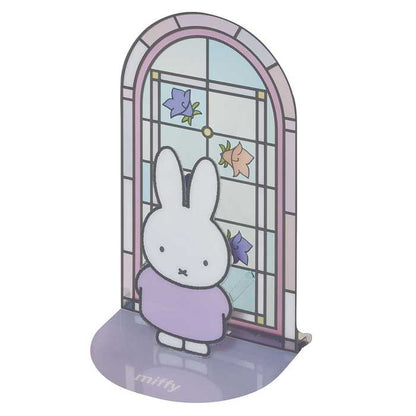 ミッフィー ステンドグラス 組み立て簡単 キャラクター 贈り物 ギフト プレセント カワダ クミテラ LED ライト 玄関 子ども 子供 キッズ 玄関 リビング 寝室 ダイニング モダン 光(代引不可)