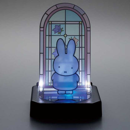 ミッフィー ステンドグラス 組み立て簡単 キャラクター 贈り物 ギフト プレセント カワダ クミテラ LED ライト 玄関 子ども 子供 キッズ 玄関 リビング 寝室 ダイニング モダン 光(代引不可)