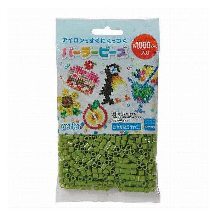 カワダ パーラービーズ 単色 グラスグリーン(代引不可)