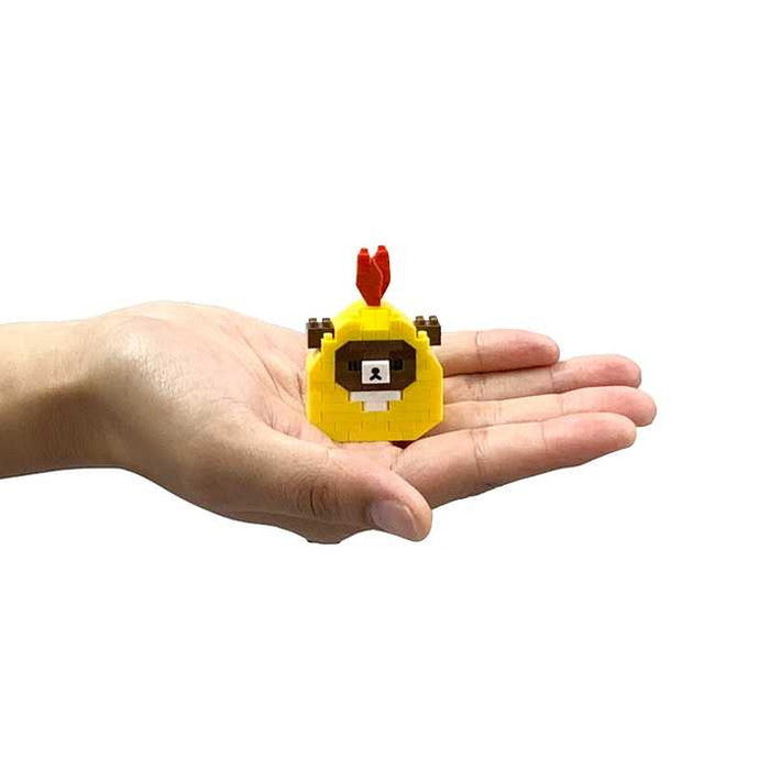 カワダ ナノブロック チャイロイコグマ(エビフライ)(代引不可)