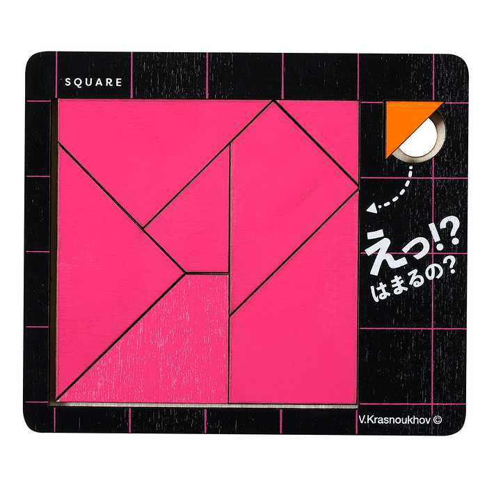 【5%OFF】カワダ このピース絶対はまらなそうで完璧にハマるパズル スクエア KR-02(代引不可)