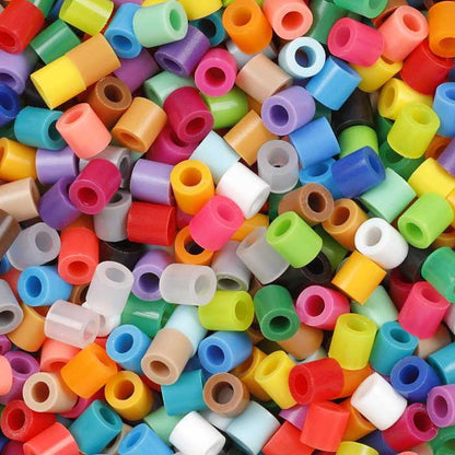 カワダ パーラービーズ 筒入り11000P マルチカラー プレート増量セット(代引不可)