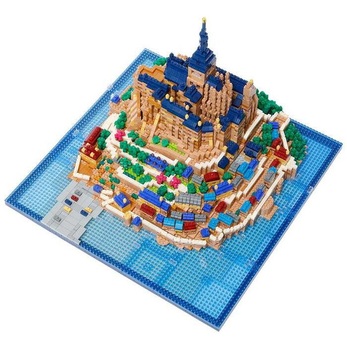 【予約商品 4月1日まで先行販売】ナノブロック モン・サン・ミシェル デラックスエディション カワダ(代引不可)