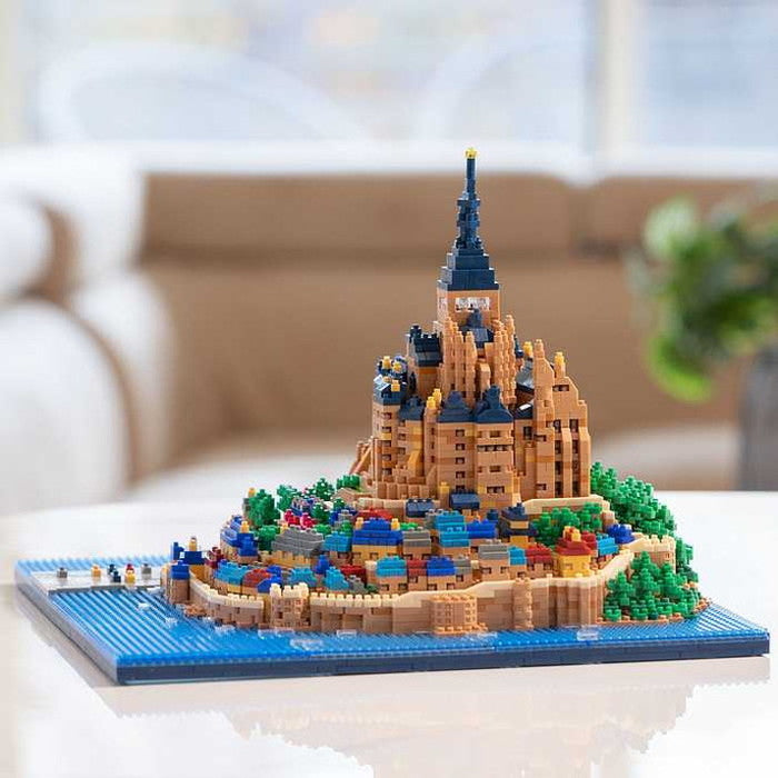 【予約商品 4月1日まで先行販売】ナノブロック モン・サン・ミシェル デラックスエディション カワダ(代引不可)