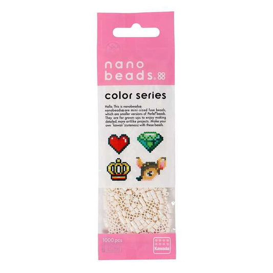 【予約商品 4月1日まで先行販売】ナノビーズ 単色 マシュマロ カワダ(代引不可)